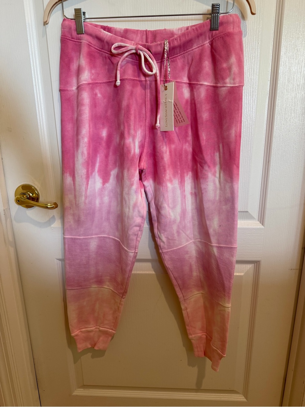 Love Shack Fancy Pink Etty Pant